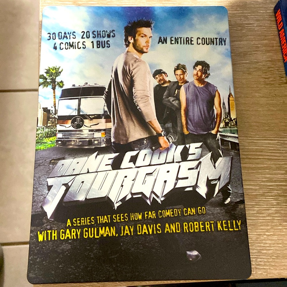 Dane Cook’s Tourgasm Steelbook DVD